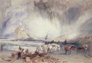 Mont Saint-Michel - Joseph Mallord William Turner